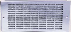 nVent 875G19 19 Inch Wide Filter Grille Panel